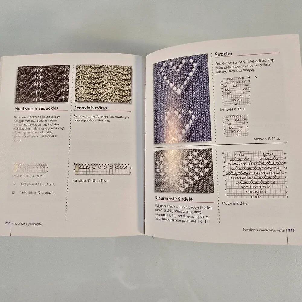 Mary Webb Mezgimas Raštai Ir Technika Knitting Book Lithuanian Language 2008 HC